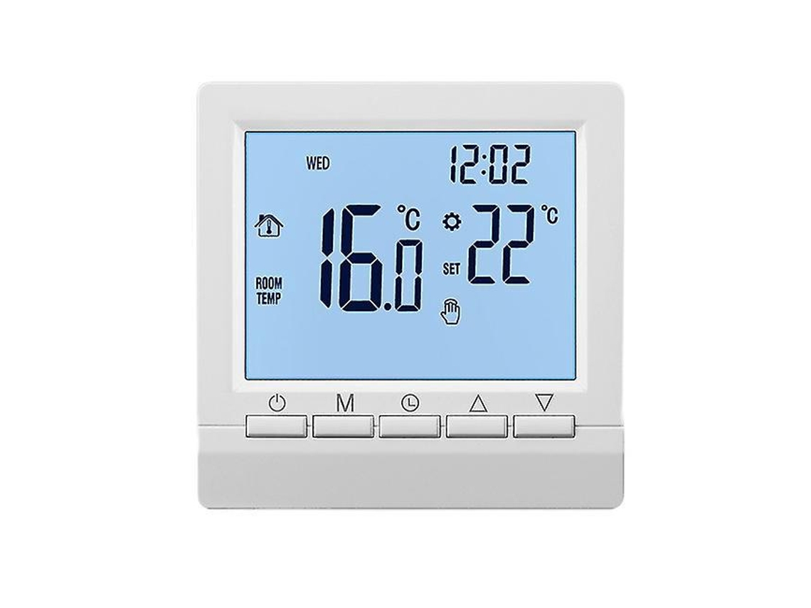 Termostato Wi Fi Smart Home Certificado Energy Star Slowmoose (1 Unidade, Branco)