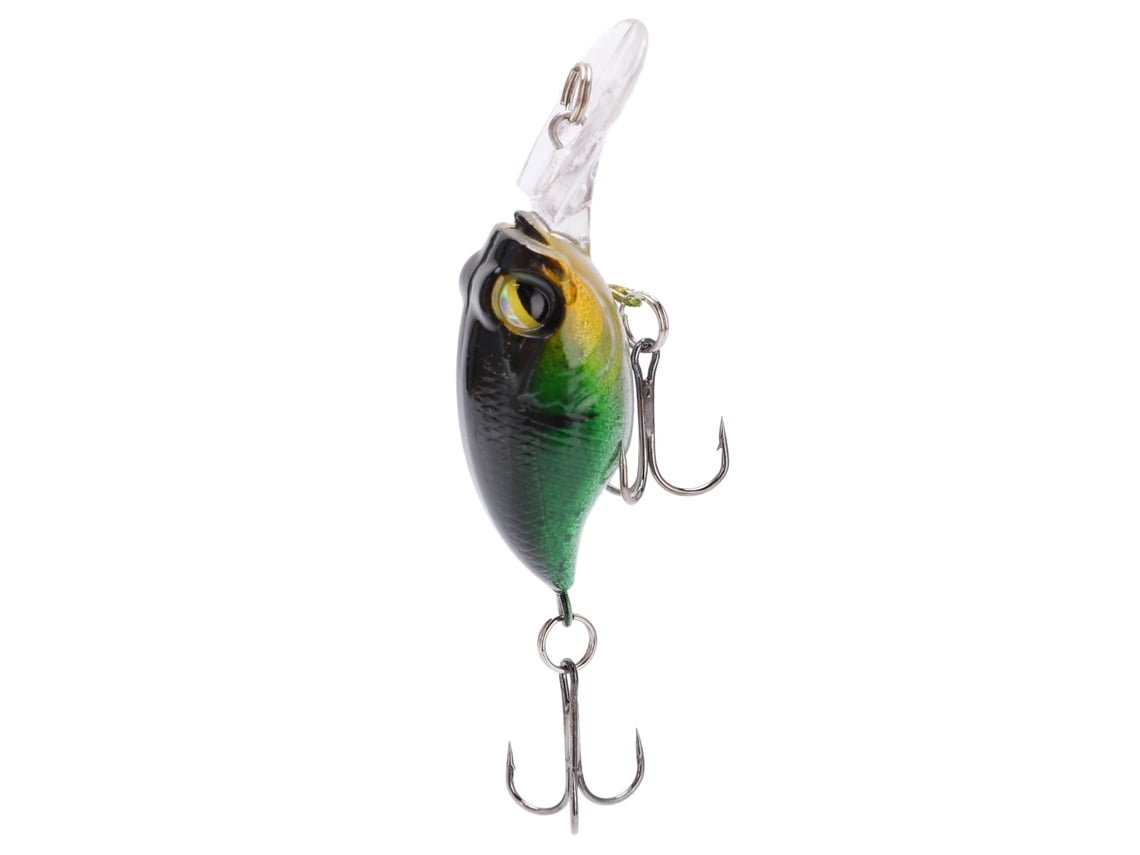 Isca Artificial Minnow Pequena com Olhos 3d para Pesca
