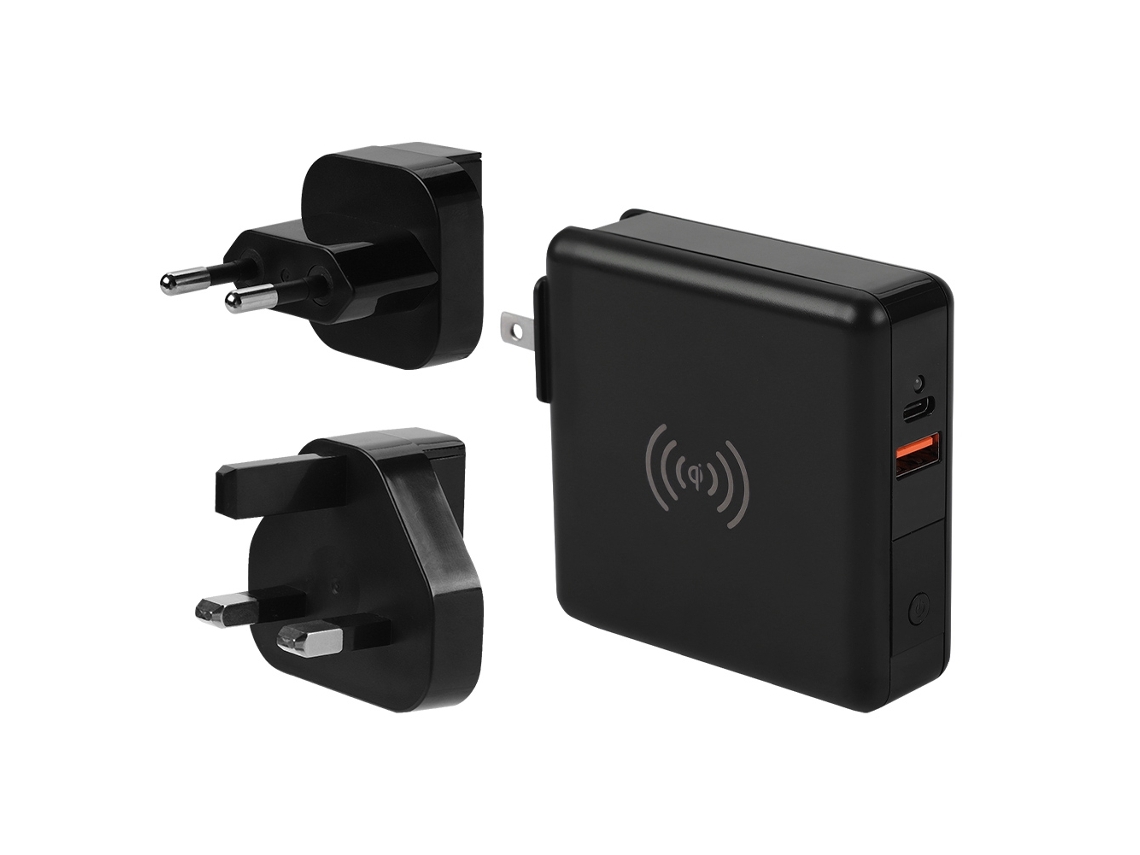 Carregador de Viagem LAXISCREED 90 240v Multi interface