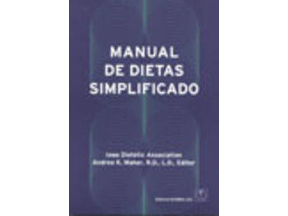 Livro Manual De Dietas Simplificado de Ak Maher (Espanhol)