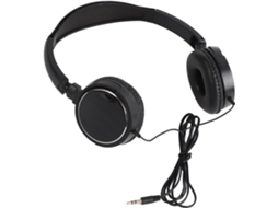 Fone De Ouvido Dobrável Com Fio, Conector De 3, 5mm, Estéreo Compacto Hifi, Com Arco De Cabeça Ajustável, Portátil Para