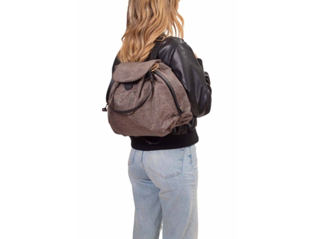 Mochila de Mulher BORBONESE Nylon Preto (one)