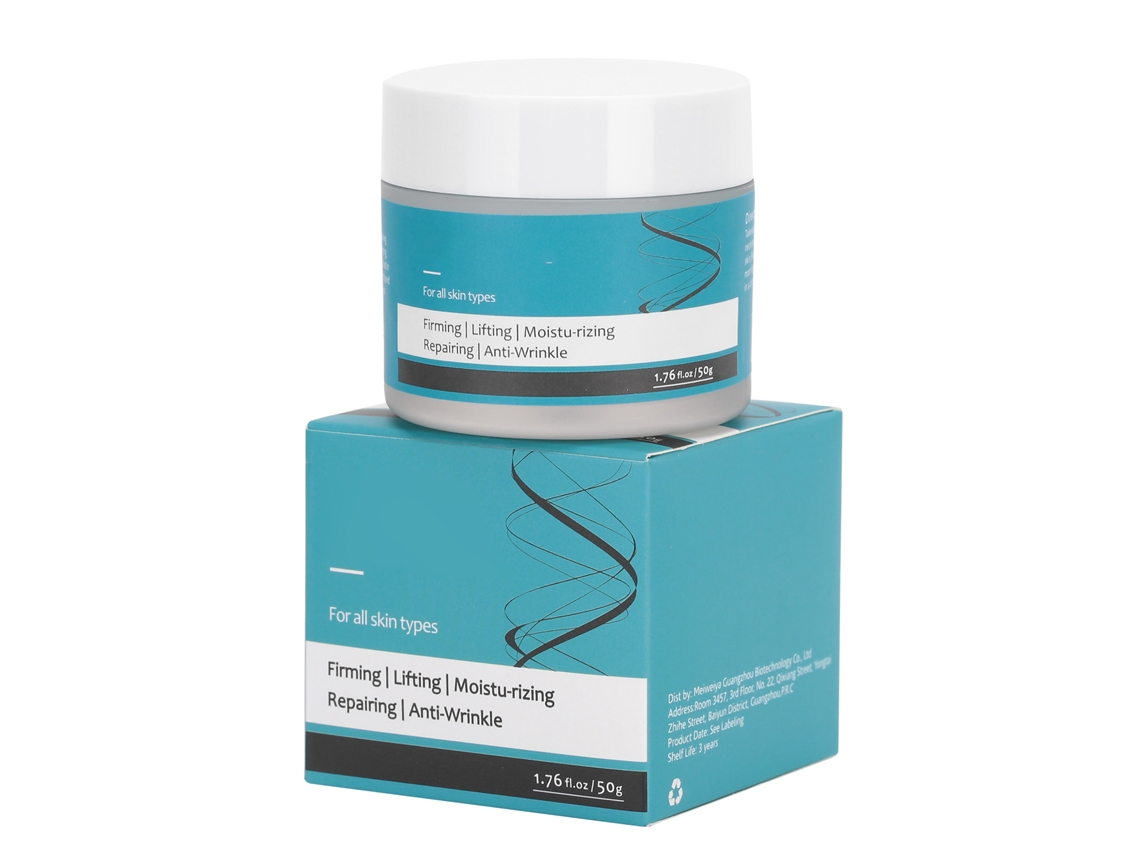 Creme hidratante antirrugas para o pescoço 50g - Fortalece e firma a pele.