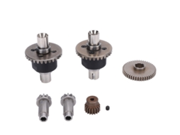 Mali conjunto de Engrenagens Diferenciais Rc Alta Dureza para Scy 16101 16102 16103 1/16