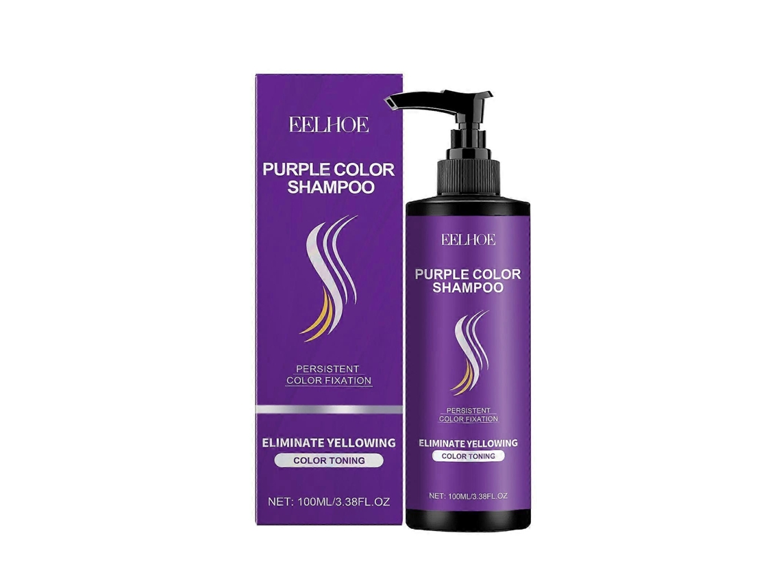 Shampoo Roxo Eelhoe - Cor De Longa Duração, Nutrição Diária, Cabelos Macios E Hidratados