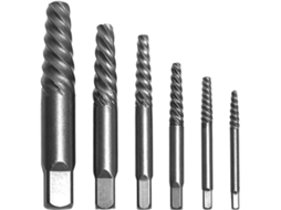 Conjunto De 6 Extratores Parafusos Em Espiral, Kit Para Remoção Quebrados Aço