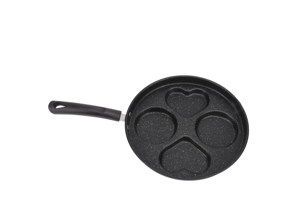 Panela De Fritar Inox Antiderente 5,5 Polegadas Com Alça Ergonômica