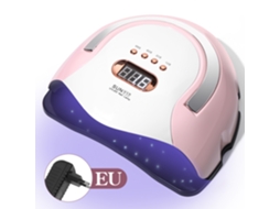 Secador De Unhas Com 54 Lâmpadas Uv/led Para Secagem De Gel, Rosa.