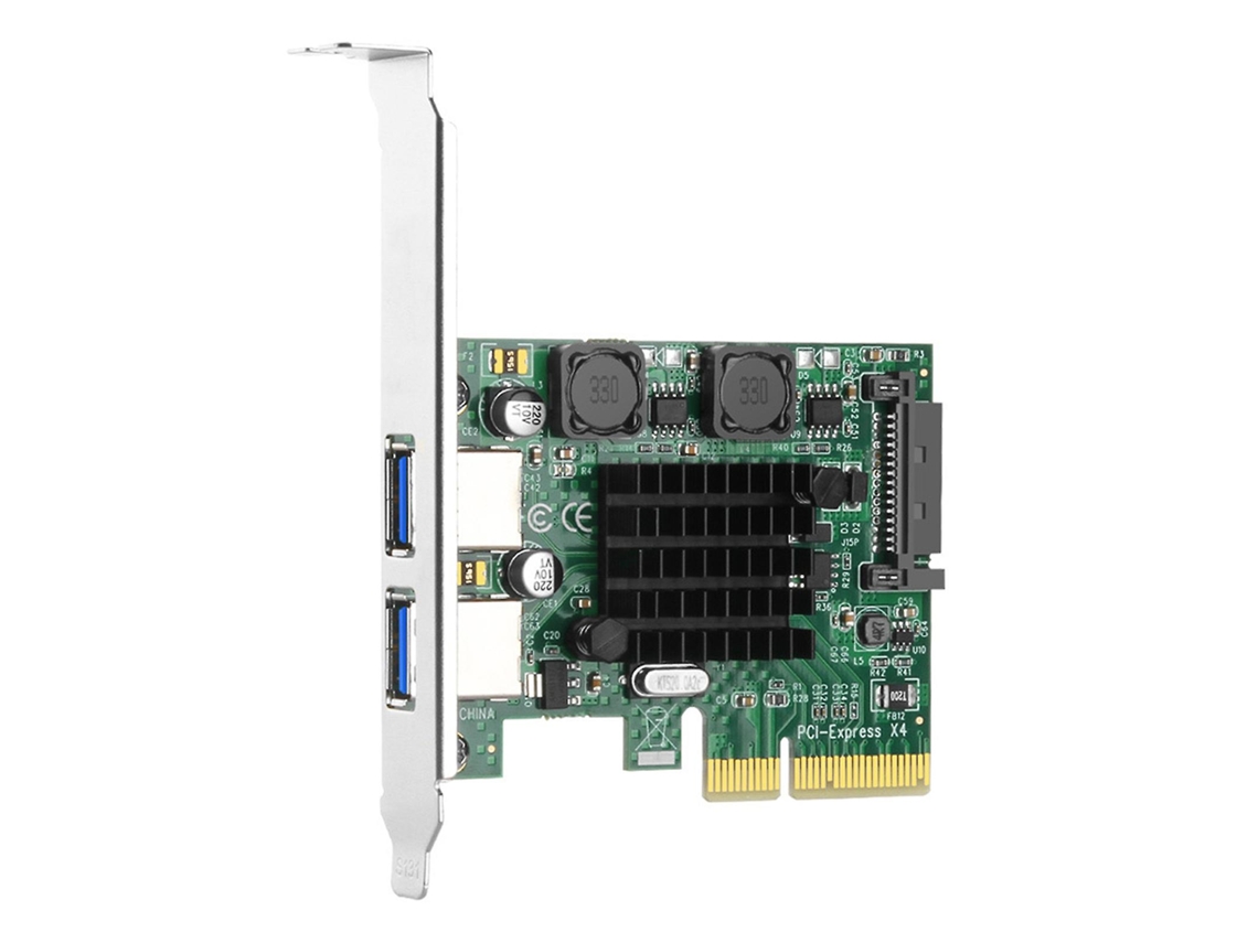 Pci-e Para Usb 3.1 Gen Placa De Expansão De 2 Portas Pci Interno Para Express Usb Add In