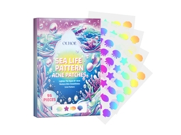 Patch para Acne Colorido Concealer Respirável Cobrindo Manchas