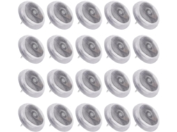 Conjunto De 24 Protetores Silicone Para Pés Móveis, Resistentes E Antiderrapantes