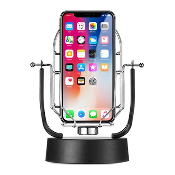 Suporte Para Celular Com Vibrador Duplo, Pedômetro Automático E Suporte Para Celular.