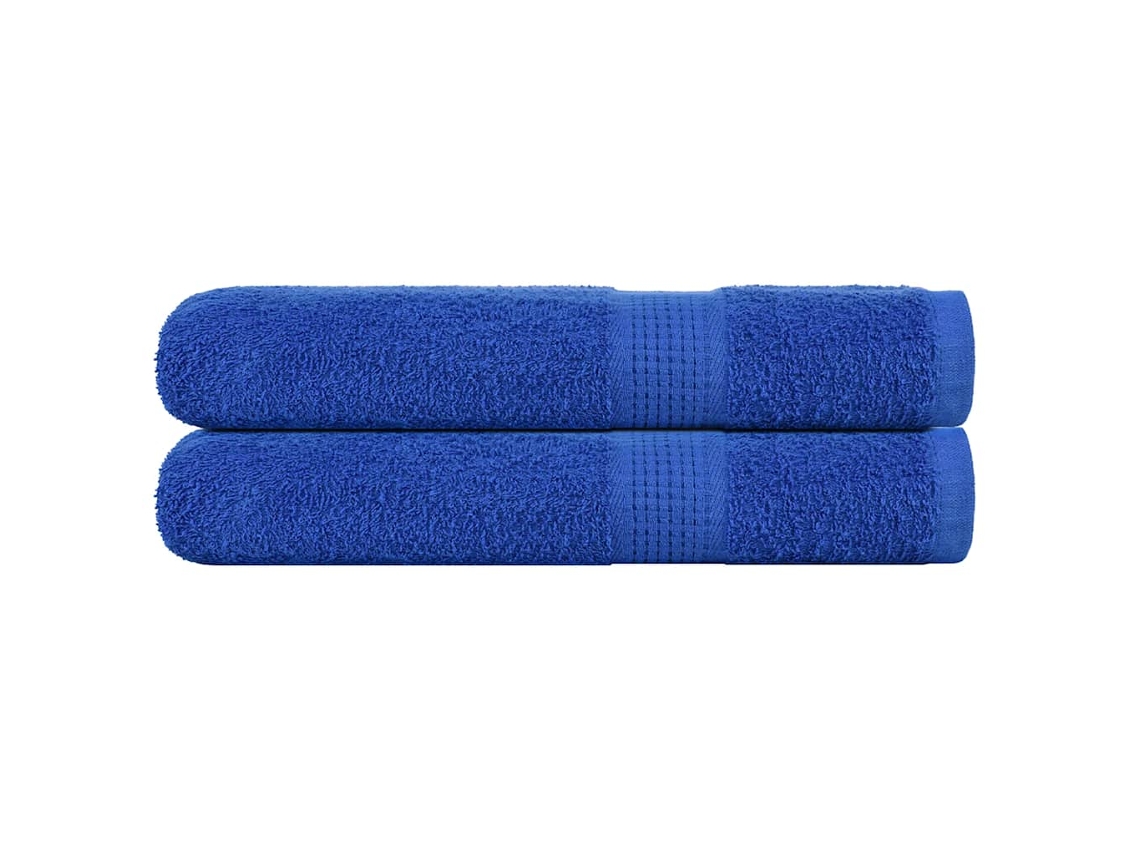 Sauna Towel, Sauna Towels Vidaxl Azul Algodão (80 X 200 Cm)