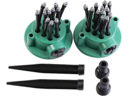 Aspersor De Irrigação Ajustável, Sistema De Irrigação Multifuncional Com 2 Peças Para Gramados, Jardins E Plantas De Pátio.