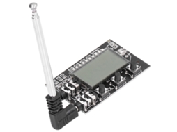 Laxiscreed Transmissor Fm Com Display Lcd Digital E Áudio Estéreo Dual-canal