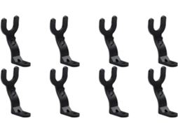 Conjunto De 10 Ganchos Multifuncionais Para Capacete Motocicleta 8 Peças, Ideais Para Casa, Bagagem, Jaquetas