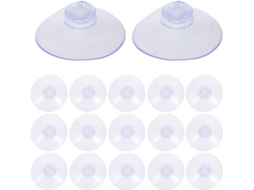 100 Ventosas Pequenas De Pvc Janelas Vidro, Design Multifuncional E Fixação Firme, Ganchos De Sucção Ideais