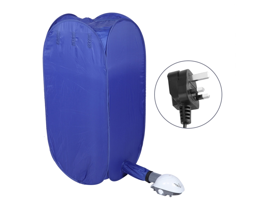 Cabideiro de roupa elétrico dobrável com plug uk 220v LAXISCREED
