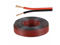 Cabo Coluna 2x0.75mm Preto/vermelho DIV