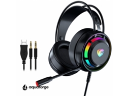 Headset Gaming Com Microfone Enc Led Rgb 3,5 Mm
