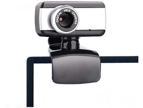 EN-WB-183 webcam 0,3 MP 640 x 480 pixels USB 2.0 Preto, Prateado ENCORE
