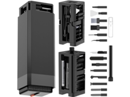 Kit De Limpeza Eletrônica, Limpador De Teclado 32 Em 1 Para Celulares, Computadores E Fones De Ouvido (preto) Spqment
