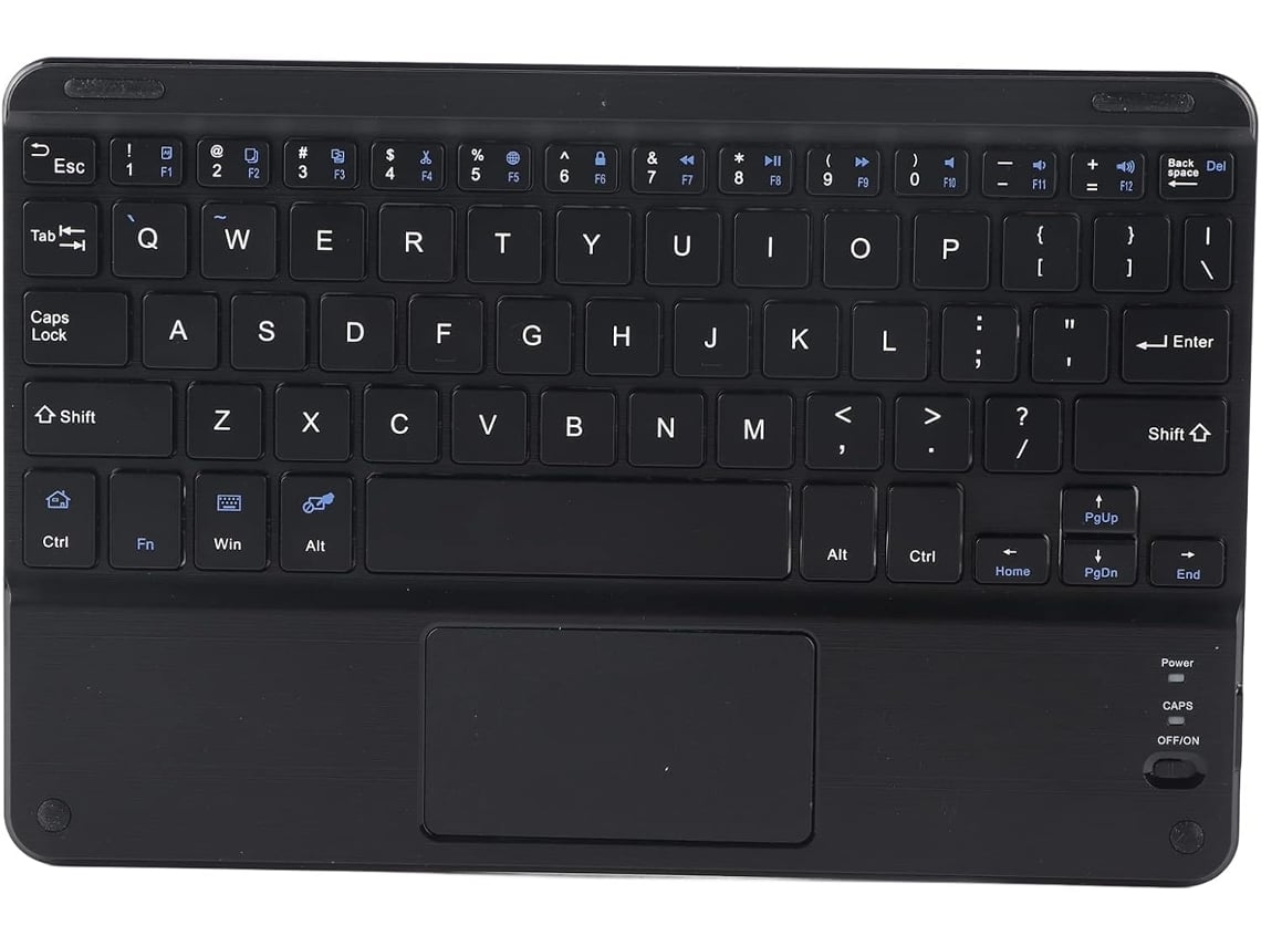 Teclado Ultrafino para Polegar com Touchpad Compatível e Design Compacto. SFUSHOS