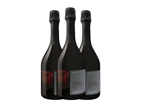 Espumante ZARDETTO Refosso Superiore Glera Brut Prosecco (0.75 L - 3 Unidades)