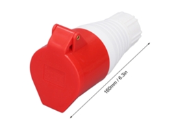 Laxiscreed Conector De Tomada Industrial Ip44 De 5 Pinos À Prova D'água