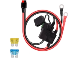 Porta fusível Duplo Positivo e Negativo Estilo Atc 10awg com Terminais de Anel e SFUSHOS
