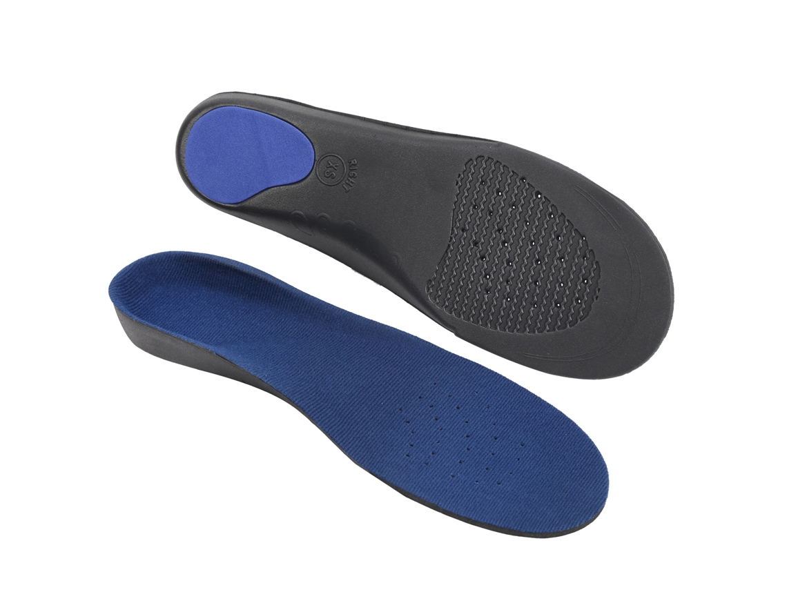 2 Pares De Entressola Ortótica Unissex Com Suporte Arco Para Correção De Pé E Alivio De Dor No Calcanhar Xs