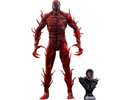 Figura Hot Toys VENOM 2 Deixa Haver Carnificina Carnificina Deluxe Figura de 12''