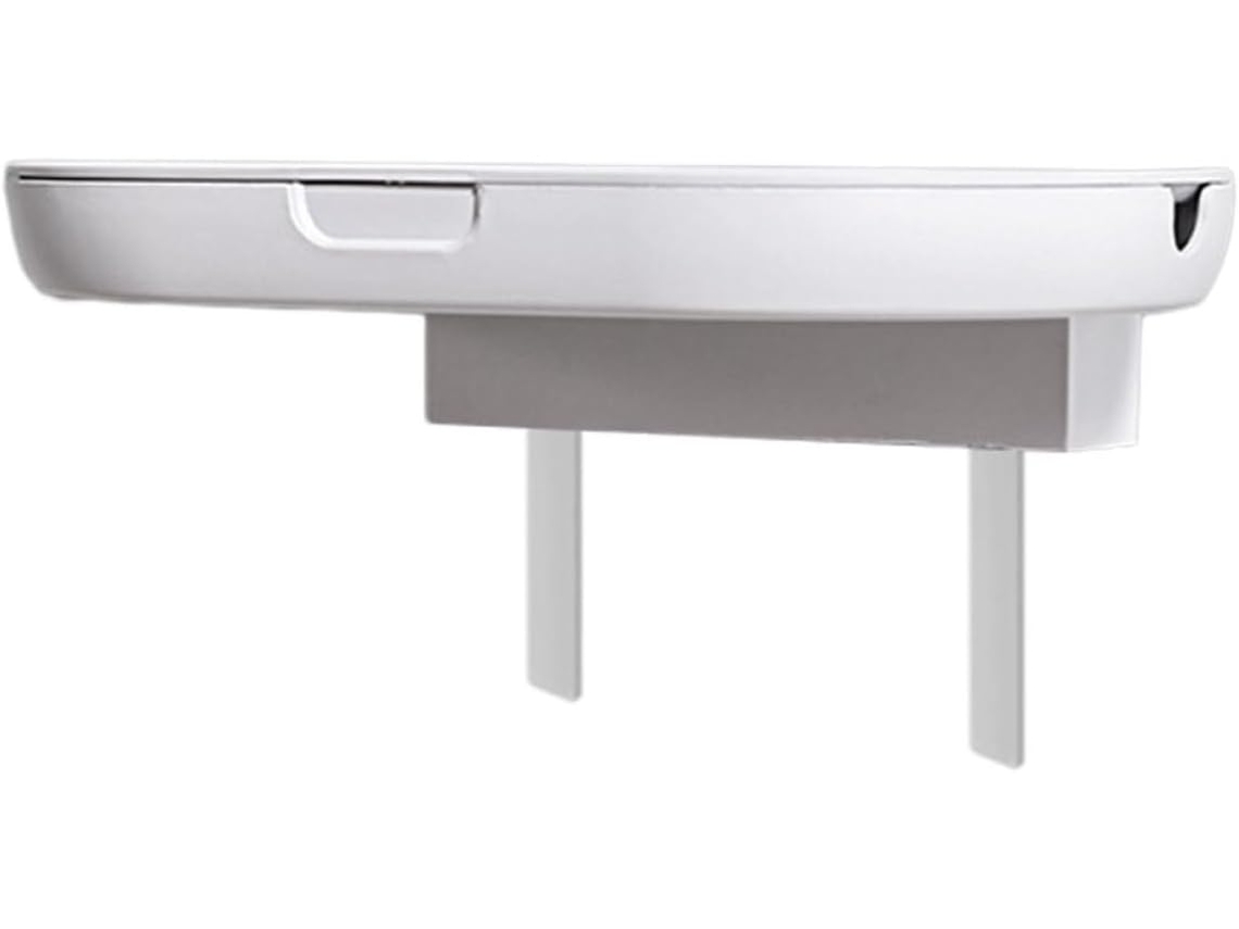 Suporte De Tomada Parede Sem Furos, Em Plástico Branco, Com Design Moderno E Minimalista, Ideal Para Cabeceira E Quarto
