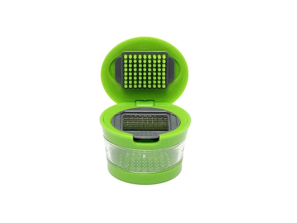Espremedor de Alho, Mini Alho Portátil em Aço Inoxidável Abs, Picador, Fatiador, Prensa Manual, Moedor, Triturador, Acessórios Cozinha AQUAFORGE