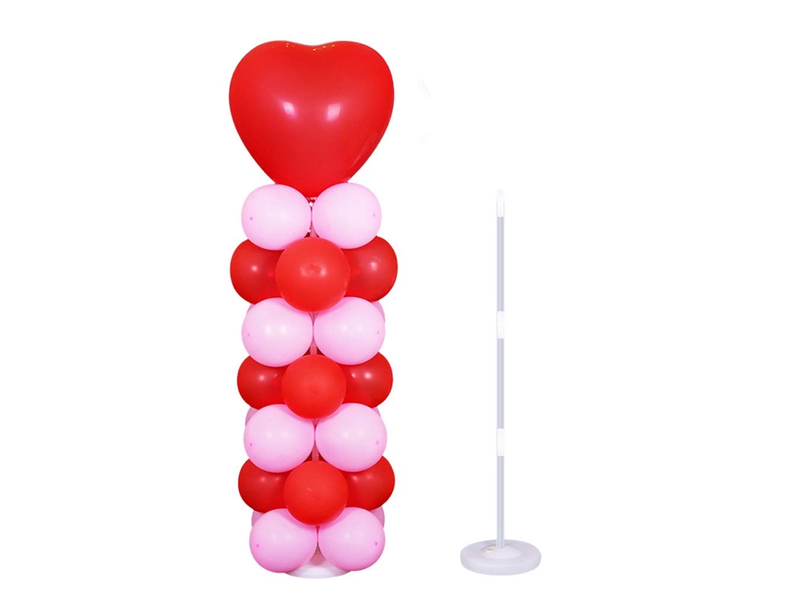 Base Coluna de Balão de Plástico Leve, para Festas e Casamentos