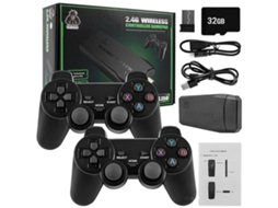 2024 Novo Retro 20000 4k Hdmi Tv Video Game Stick Console De Jogo Retro Com 2 Controladores Sem Fio 4k Game Stick Brilvibera