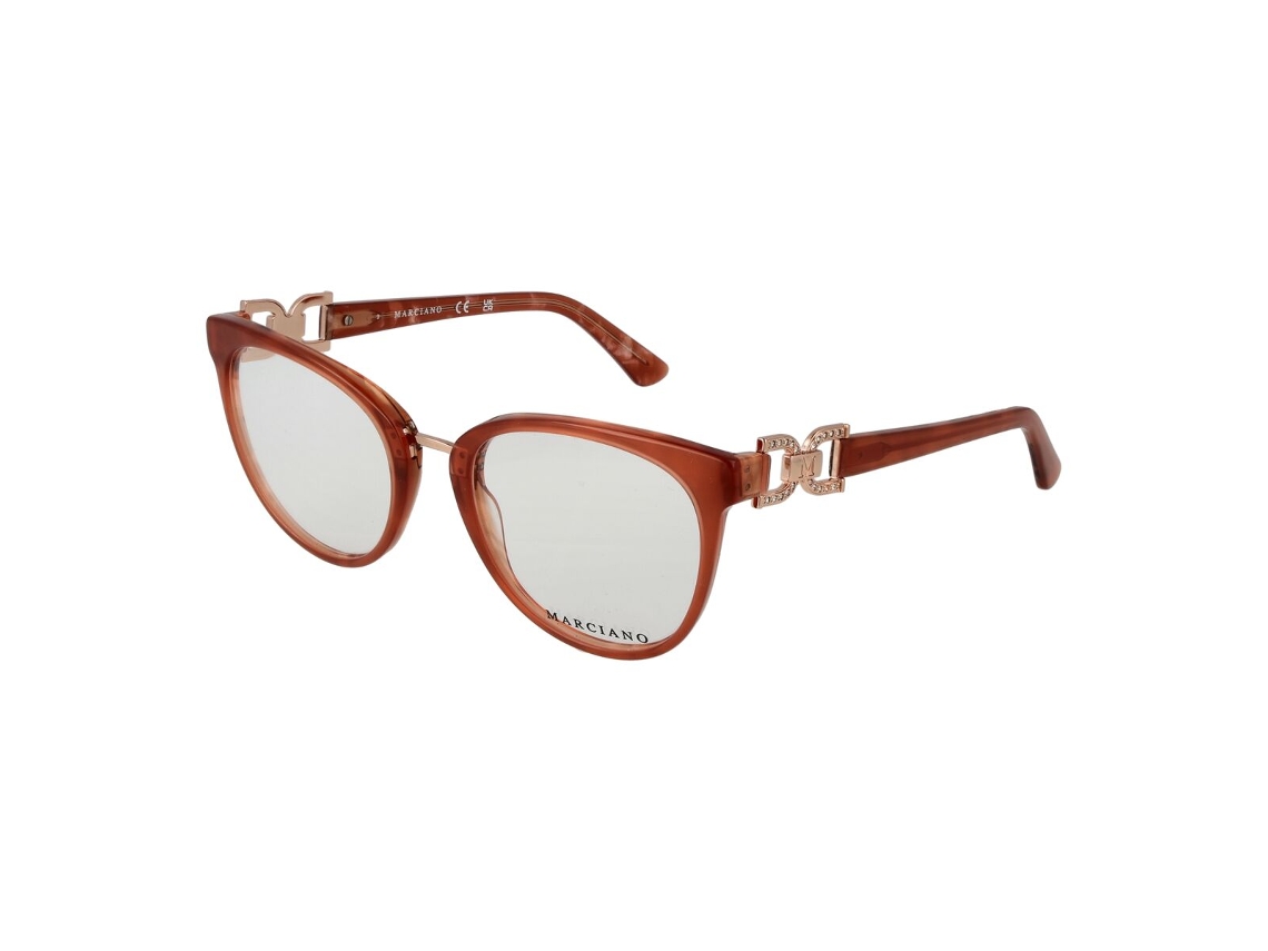 Armação De Óculos Feminino Guess Marciano Gm0392 53059