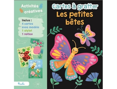 Scratch Art The Little Beasts PICCOLIA (Idade minima recomendada: 4 anos)