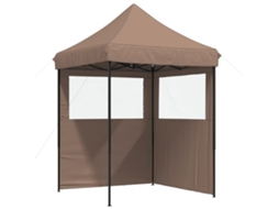 Party Tent, Party Tents Vidaxl Marrom Poliéster (n/a)
