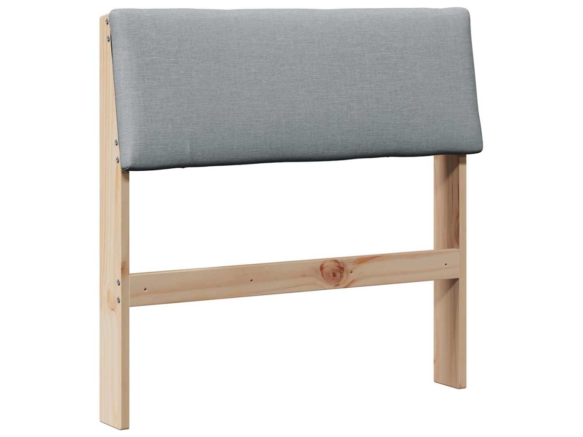 Cabeceira Estofada Cinzento claro 80 Cm MAISON EXCLUSIVE