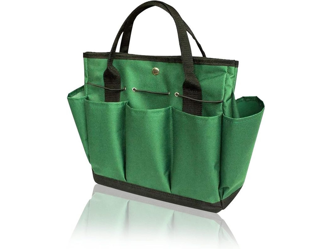 Bolsa De Armazenamento Para Ferramentas De Jardim Com 9 Bolsos - Presente De Jardinagem Para Mulheres, Tote Resistente
