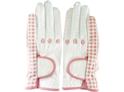Luvas de Golfe Femininas, Respiráveis, Antiderrapantes e Estilosas (rosa, Tamanho 22)