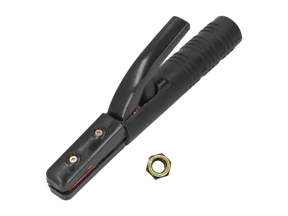 Porta-eletrodo anti-queimadura Primerox de pequeno porte em cobre forjado para soldagem.