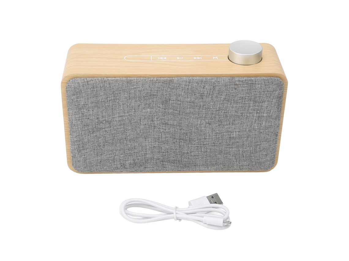 Caixa de Som Bluetooth Portátil com Design Retrô EOOCOO