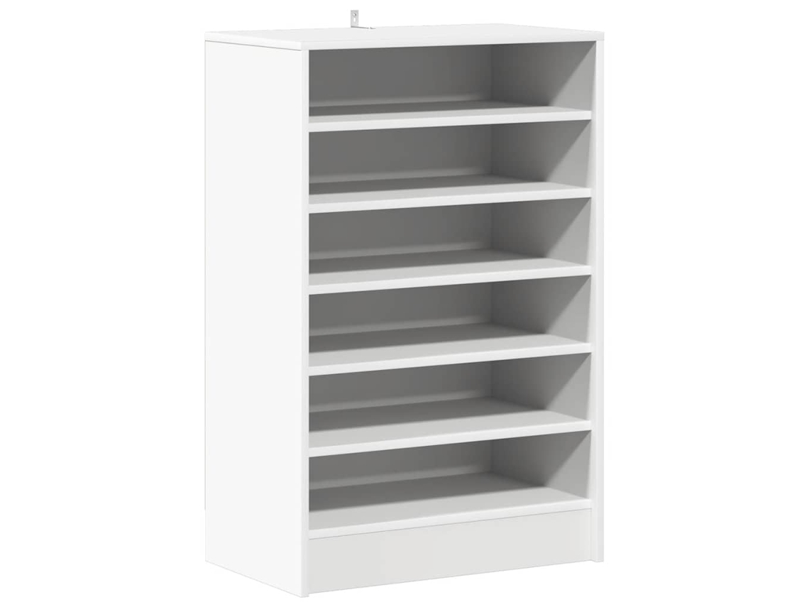 Sapateira em Madeira Branca MAISON EXCLUSIVE (60x35x92 cm)