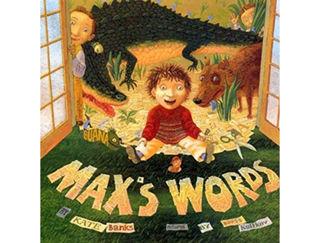 Livro Maxs Words de Kate Banks (Inglês - Capa Dura)