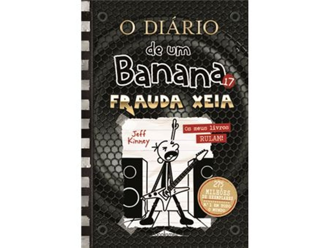 Livro O Diário de um Banana - Livro 17: Frauda Xeia de Jeff Kinney (Português)