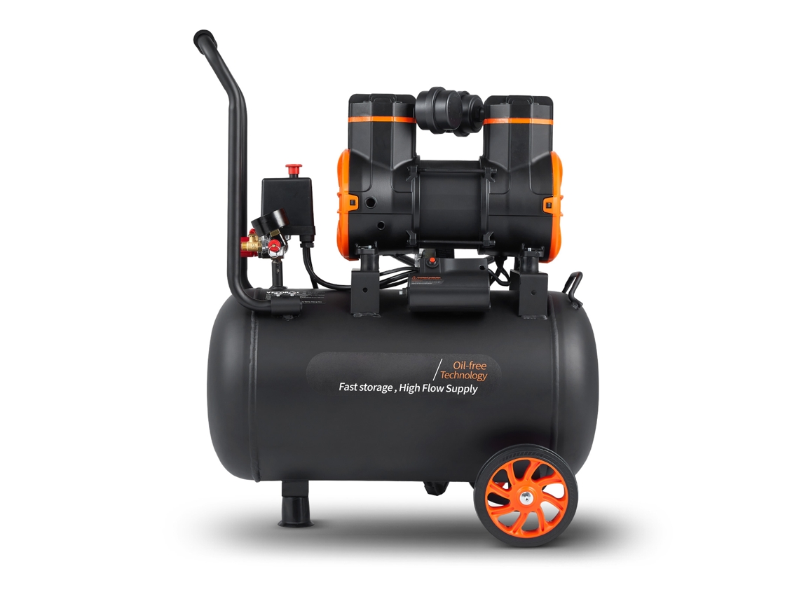 Compressor De Ar Succebuy 35 L Ultra Silencioso Motor Sem Óleo 3,5 Mpa 1800 W
