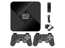 Console de Jogos G5 Tv Box 4k Retro com Controle Sem Fio, Memória Interna para 30.000 Ps1 GOKOCO (64g)