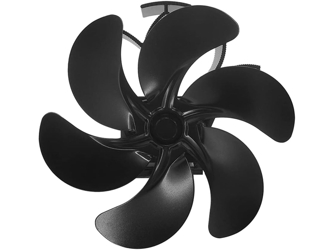 Ventilador Para Fogão A Lenha Movido A Calor, 5 Formatos, Para Circulação De Ar Quente Em Fogões A Lenha.